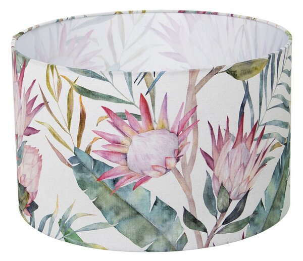 Lamp Shade Alexandra House Living Multicolour Textile Floral 40 x 25 x 40 cm