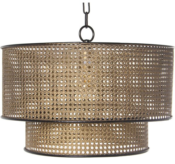 Ceiling Light Alexandra House Living Gold Golden Metal 60 W 50 x 30 x 50 cm