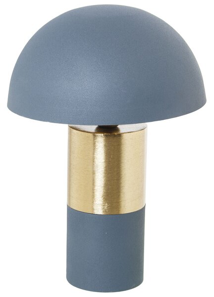 Desk lamp Alexandra House Living Blue Golden Metal 25 W 31 x 40 x 31 cm