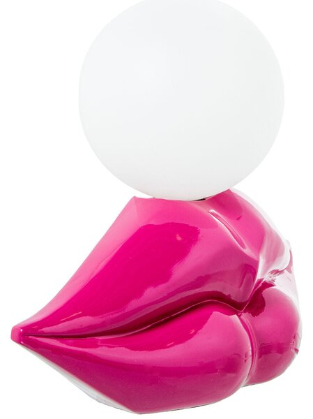 Desk lamp Alexandra House Living Pink Acrylic Plastic Melamin 33 x 29 x 16 cm Lips