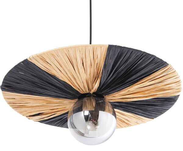 Ceiling Light Alexandra House Living Brown Rattan Natural Fibre 45 x 20 x 45 cm