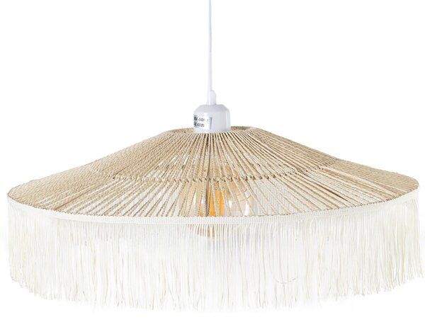 Ceiling Light Alexandra House Living Brown Rattan Natural Fibre 60 W 51 x 17 x 51 cm