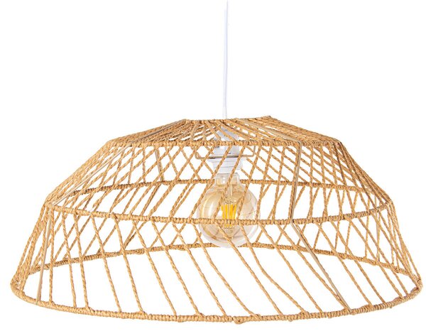 Ceiling Light Alexandra House Living Brown Rattan Natural Fibre 60 W 60 x 24 x 60 cm