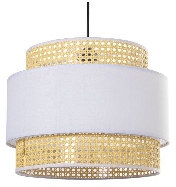 Ceiling Light Alexandra House Living White Multicolour wicker 40 W 40 x 30 x 40 cm