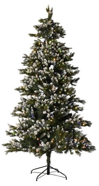 Christmas Tree Home ESPRIT Green Metal Polyethylene Snowfall 140 x 140 x 240 cm