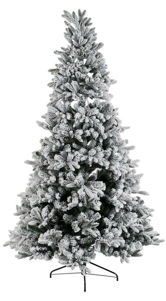 Christmas Tree DKD Home Decor White Green Polyethylene Snowfall 140 x 140 x 210 cm