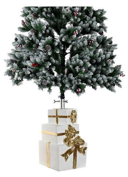 Base Home ESPRIT Magnesium 28 x 26 x 48 cm Christmas Tree