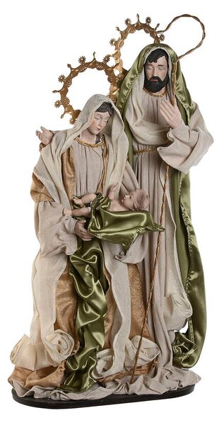 Christmas nativity set Home ESPRIT Green Beige 48 x 28 x 90 cm