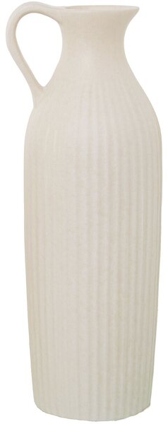 Vase Alexandra House Living Beige Ceramic 15 x 42 x 15 cm