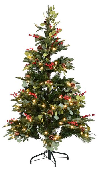 Christmas Tree Home ESPRIT Red Green PVC Metal 95 x 95 x 150 cm