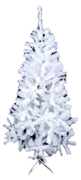 Christmas Tree White PVC Metal Polyethylene 100 x 100 x 180 cm