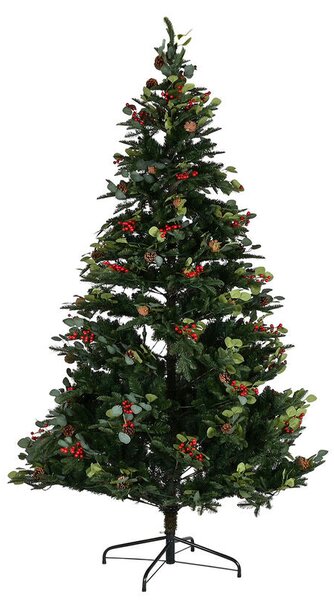 Christmas Tree Home ESPRIT Red Green PVC Metal 144 x 144 x 240 cm