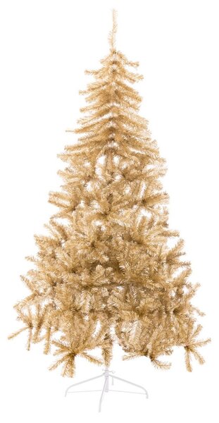 Christmas Tree Gold Metal Plastic 120 X 120 X 240 CM