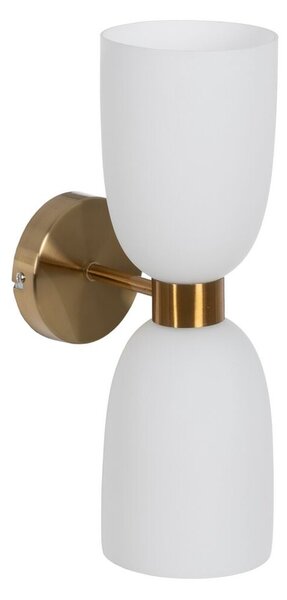 Wall Lamp White Golden 60 W 18 x 12 x 36 cm