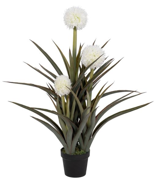 Decorative Plant Bamboo Polyethylene Iron Cement 45 x 45 x 100 cm