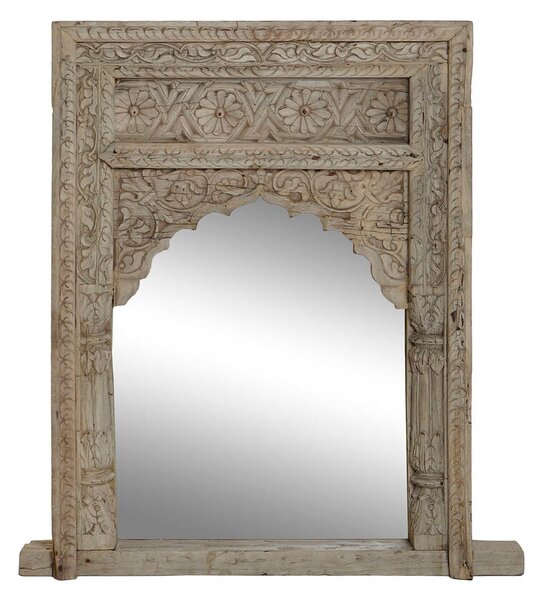 Wall mirror Home ESPRIT Natural 60 x 10 x 85 cm