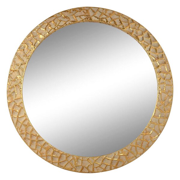 Wall mirror Home ESPRIT Golden Modern 78,5 x 5,5 x 78,5 cm