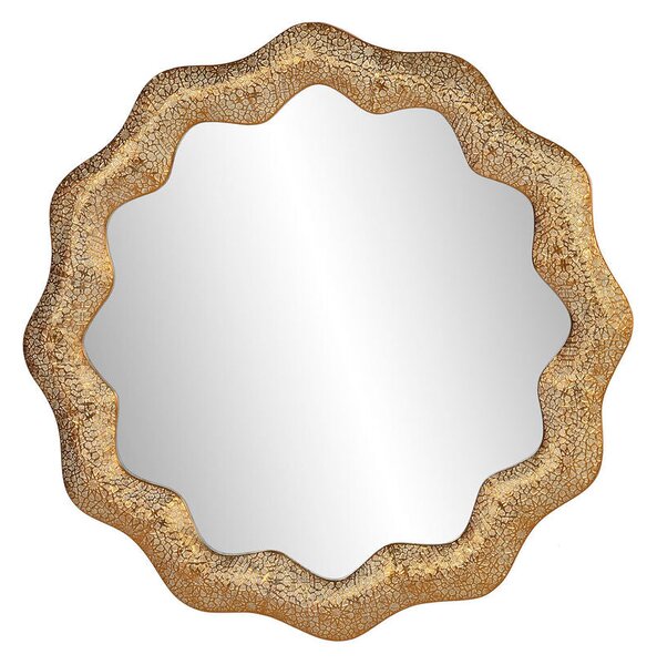 Wall mirror Home ESPRIT Golden Arab 81 x 3,5 x 81 cm