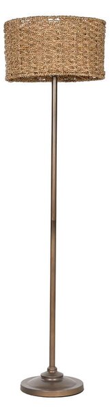 Floor Lamp Home ESPRIT Brown Natural 220 V 41 x 41 x 156 cm