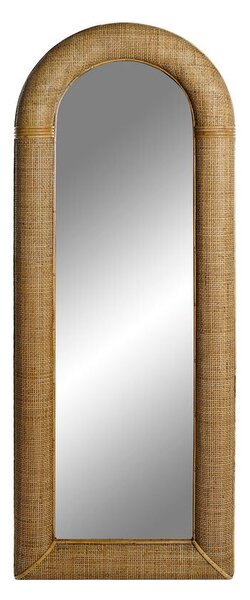 Wall mirror Home ESPRIT Natural Tropical 60,5 x 6 x 161 cm