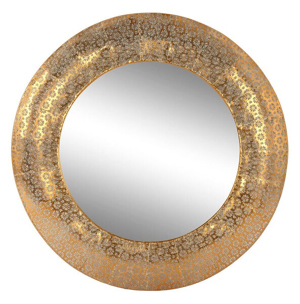 Wall mirror Home ESPRIT Golden Arab 76 x 4,5 x 76 cm