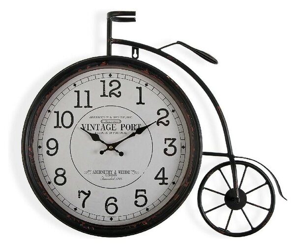 Wall Clock Versa Bicycle Metal (6 x 60 x 50 cm)