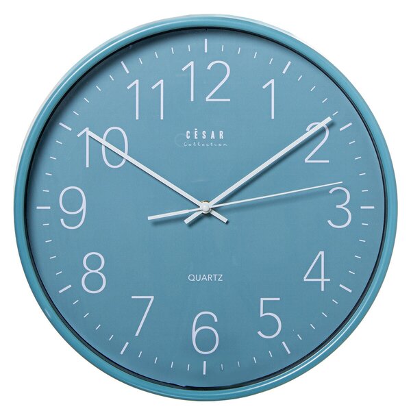 Wall Clock Alexandra House Living Blue Acrylic Plastic 38 x 5 x 38 cm