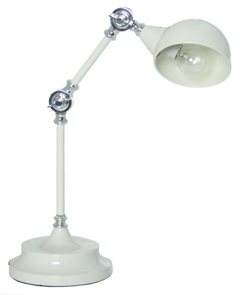 Flexo/Desk lamp Alexandra House Living White Metal 25 W 35 x 45 x 15 cm