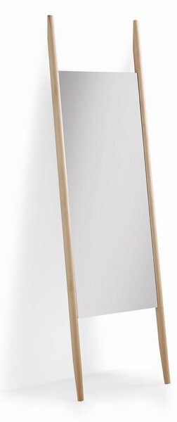 Free standing mirror Alexandra House Living Natural Birch wood 46 x 170 x 3 cm