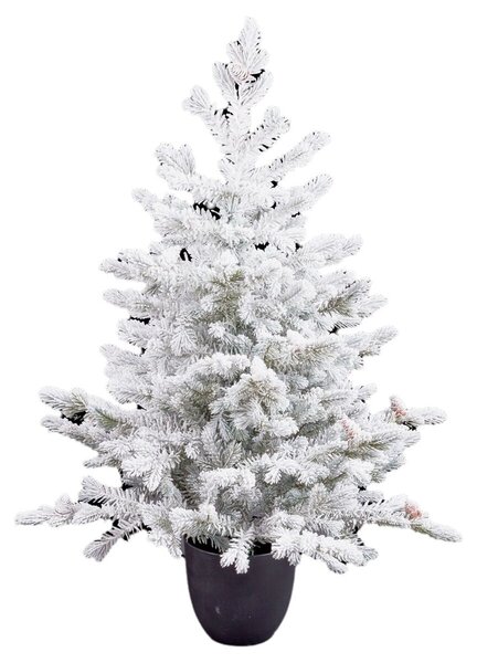 Christmas Tree Polyethylene Pineapples Snowfall 40 x 40 x 90 cm