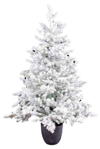 Christmas Tree Polyethylene Pineapples Snowfall 60 x 60 x 120 cm