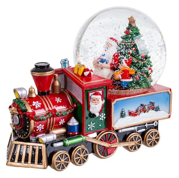 Christmas bauble Multicolour Train 21,5 x 12 x 17,5 cm