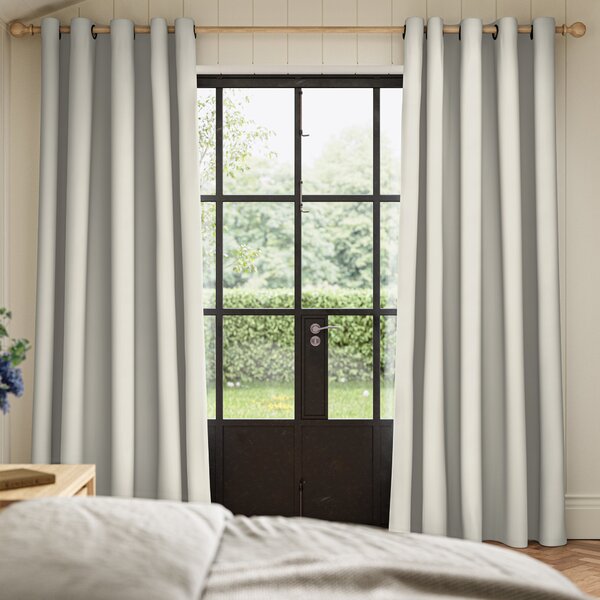ANTE DECOR Fortress NO JOINS Dimout Made To Measure Curtains Snow