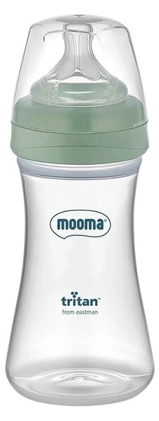 Mooma Neutra Tritan Bottle Fast Flow 18+ months 250ml - Sage Green