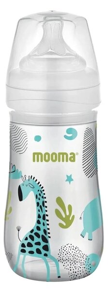 Mooma Neeko Bottle Medium Flow 6-18 months 250ml - Animals