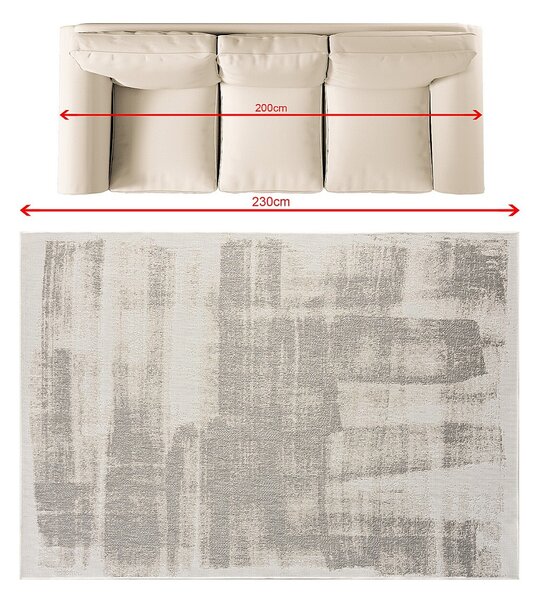 Rug Abstract Gray I 160x230 cm