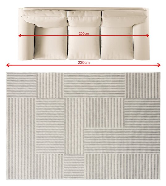 Rug Mellow Gray I 160x230 cm