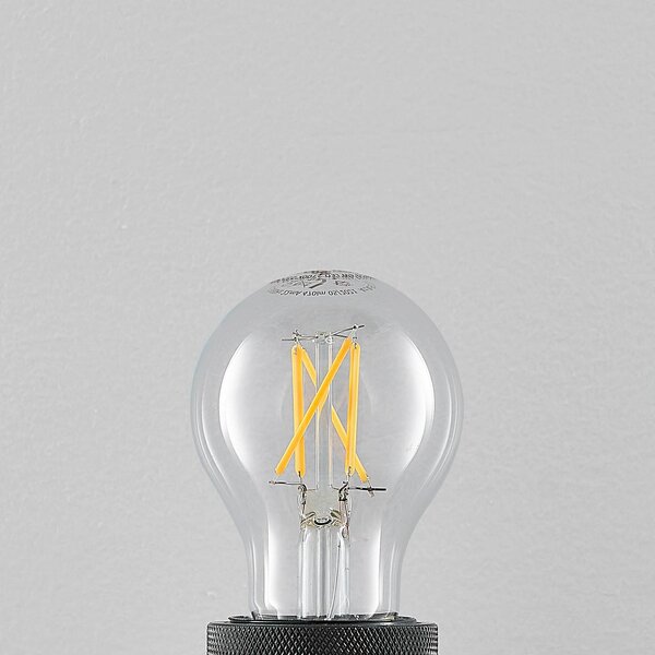 LED bulb E27 4 W 2,700 K filament, dimmable, clear