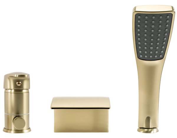 Bath faucet Rea Riven Brush Gold