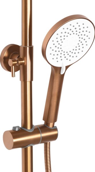 Shower set REA Avalon Copper Brush