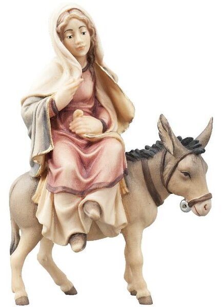 Flight into Egypt - Saint Mary on a donkey