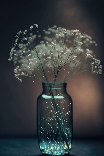 Photography Sparkling Vase, Treechild