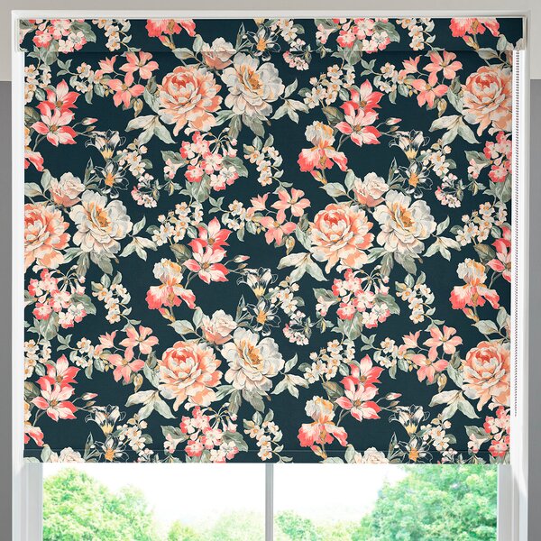 Bloom Blackout Made To Measure Roller Blind Burnt Orange