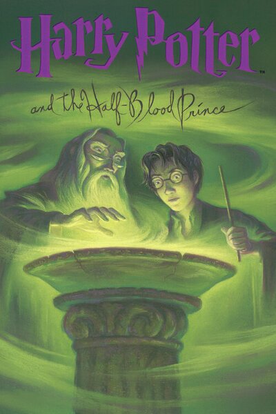 Art Poster Harry Potter - Half-Blood Prince book cover, (26.7 x 40 cm)