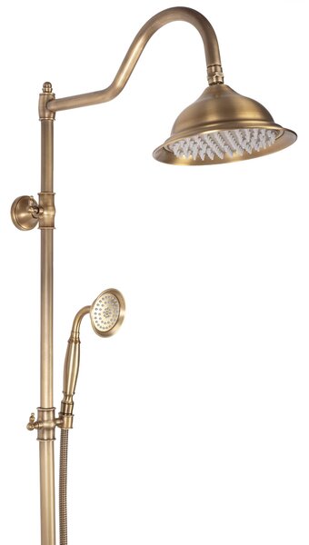Shower set REA BERGAMO antique bronze