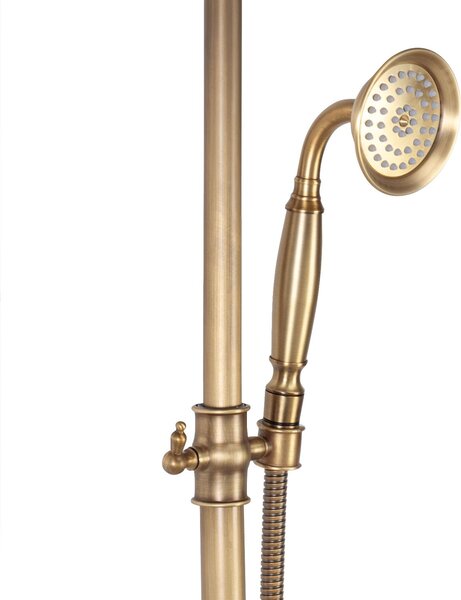 Shower set REA BERGAMO antique bronze