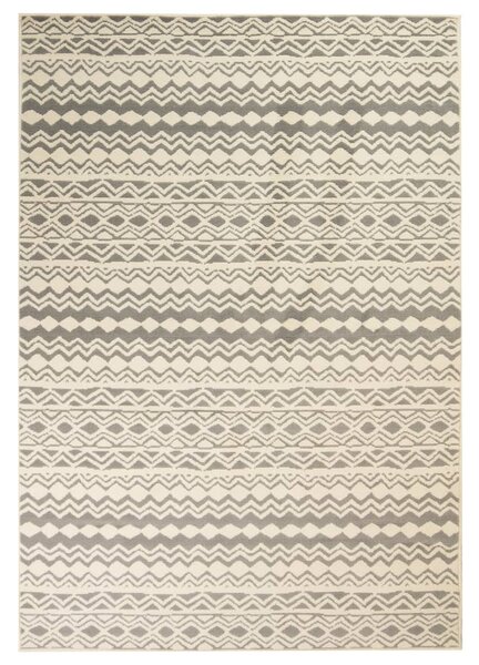 Modern Rug Traditional Design 80x150 cm Beige/Grey