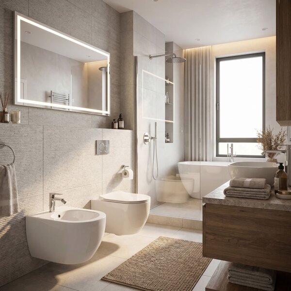 Concealed Bidet Frame Set 022N