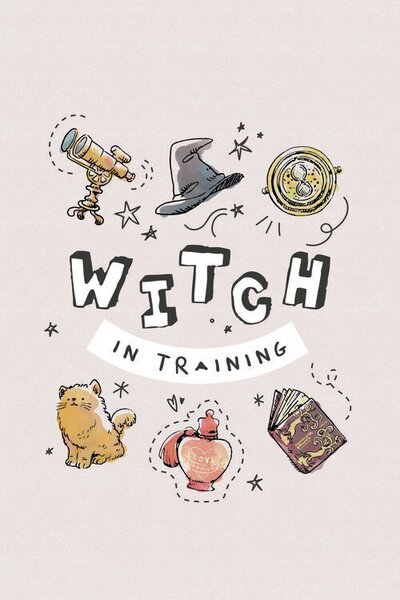 Art Poster Harry Potter - Witch in training, (26.7 x 40 cm)