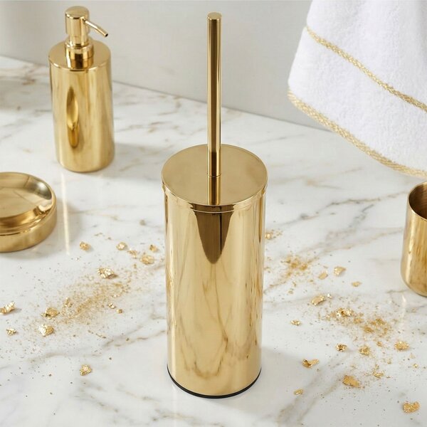 Toilet brush B106 GOLD